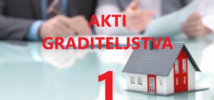 Akti graditeljstva – Lokacijska informacija